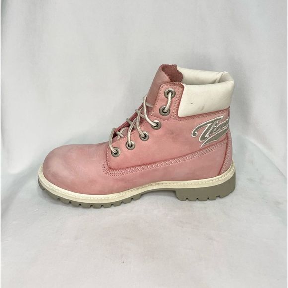 Pink Timberlands - Picture 5 of 11